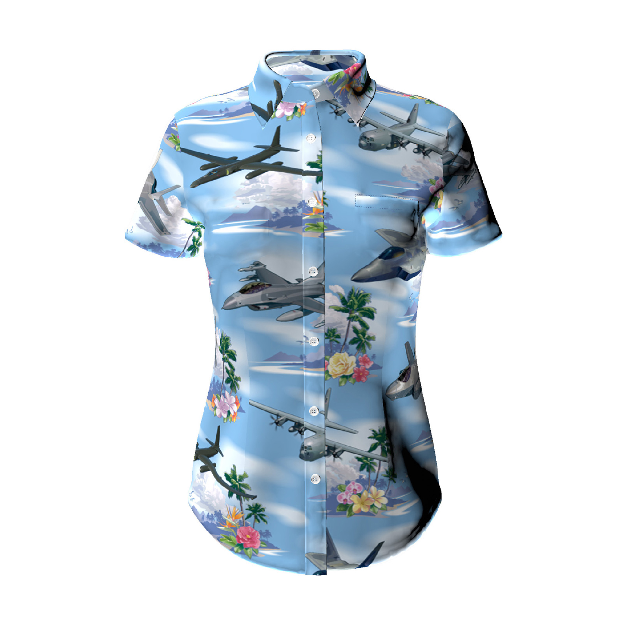 F-35, Women's Hawaiian Shirt